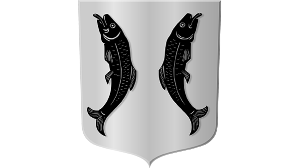 Wapen gemeente Capelle aan den IJssel - in kleur op transparante achtergrond - 600 * 337 pixels 
